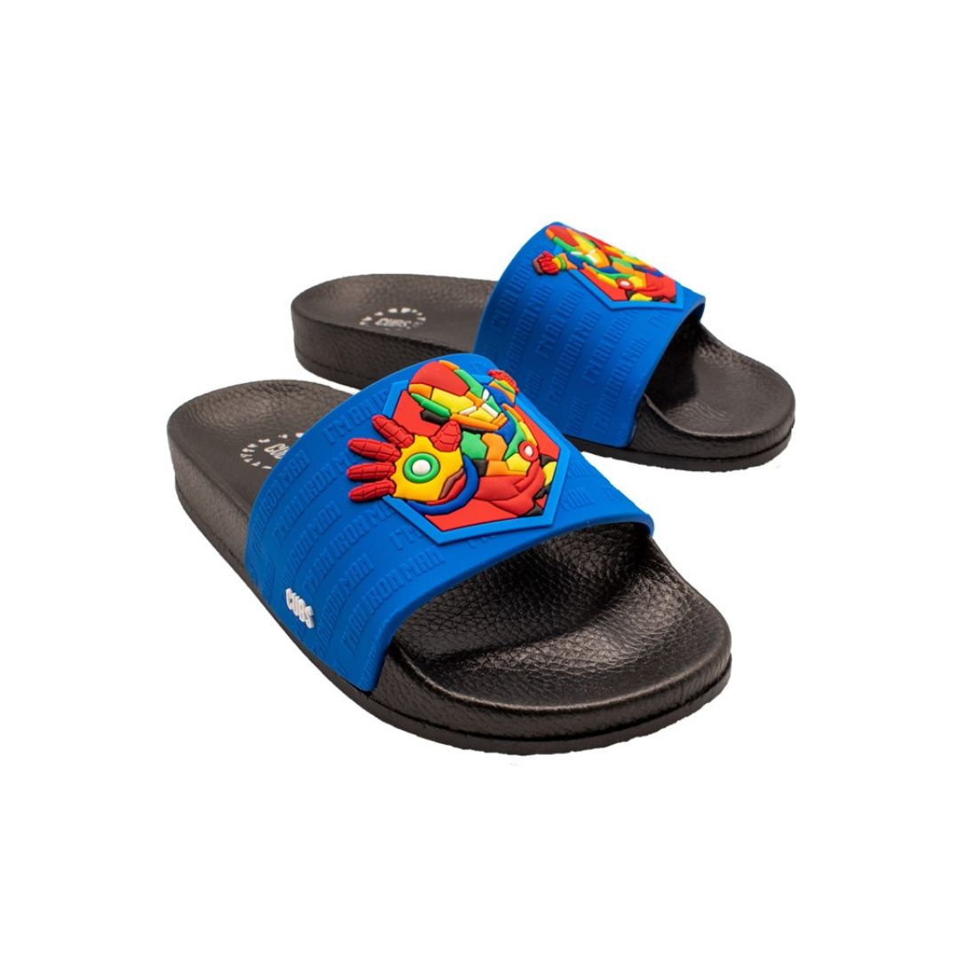 Iron Man Blue Slides