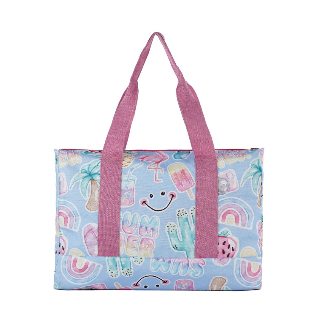 Hello Summer & Heart Beat Tote Bag