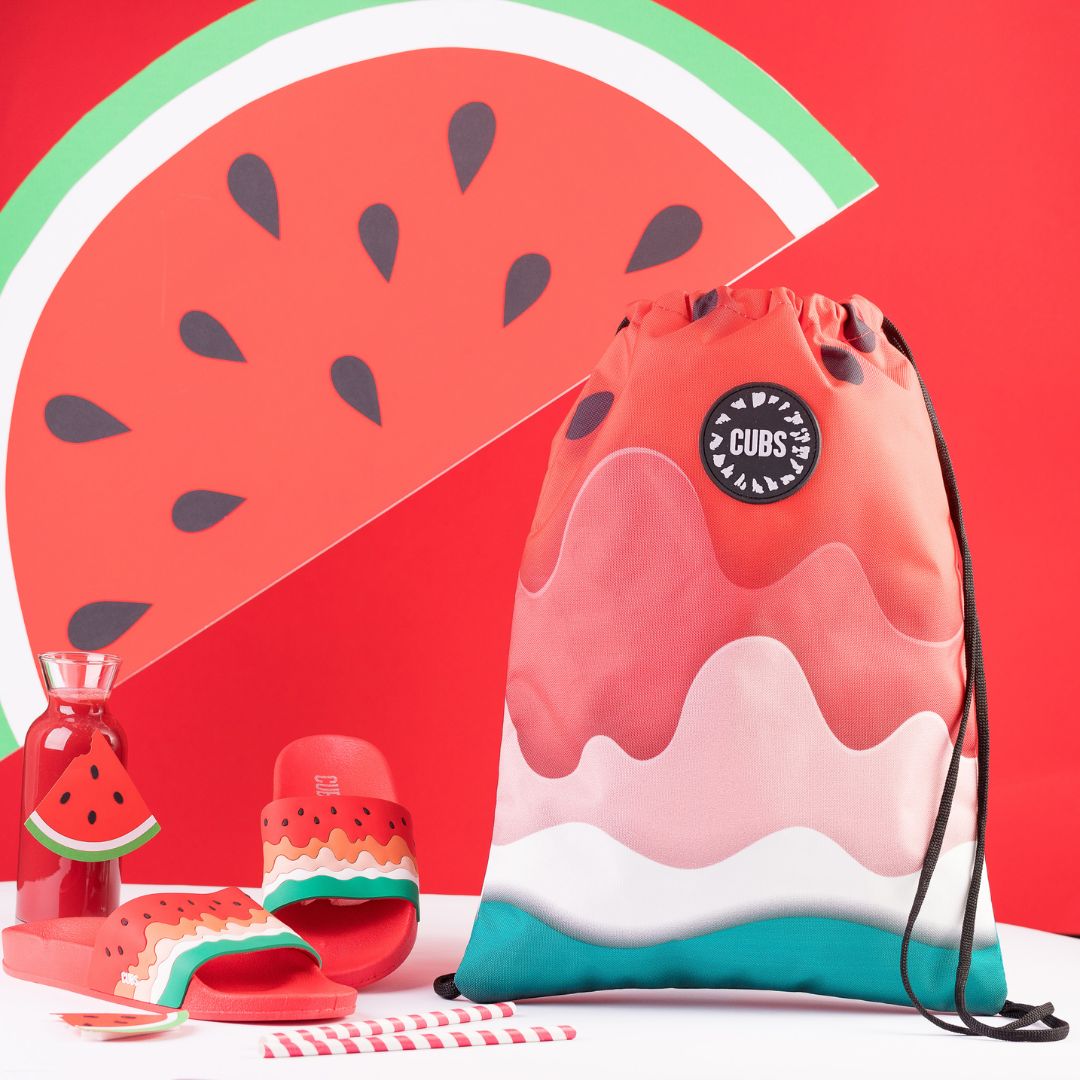 Water Melon Ice Cream Mesh Bag