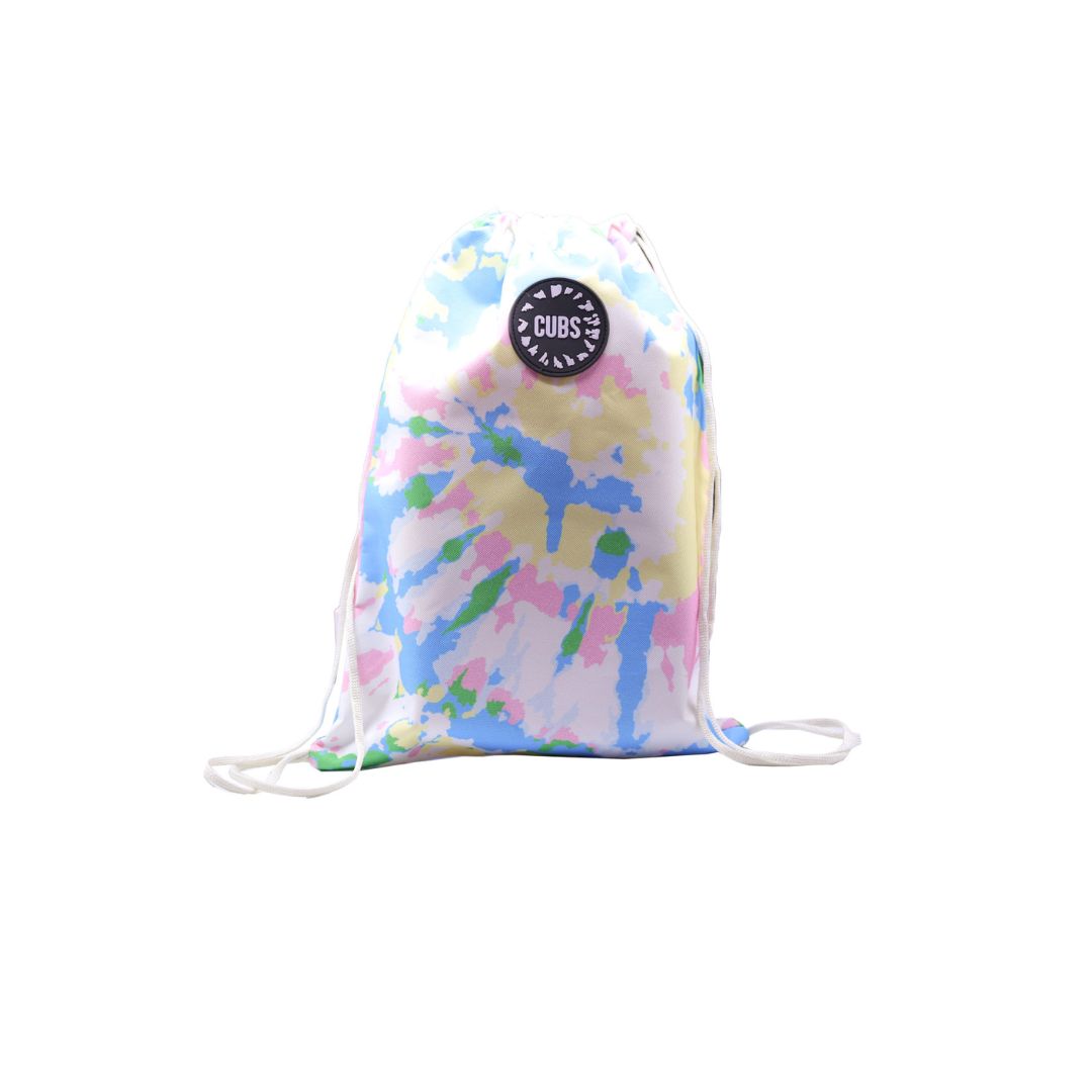 White Sky Tie Dye Mesh Bag