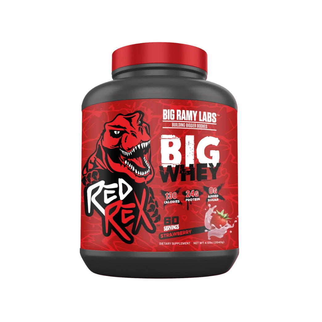 واي بروتين بيج رامي بنكهة الفراولة 4.5 باوند