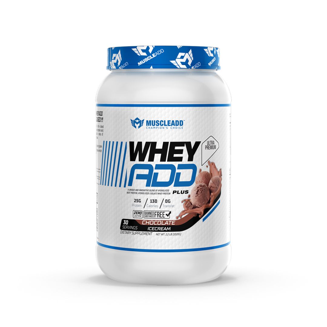 Muscle Add Whey Add Plus-30Serv.-1020G.-Chocolate Ice cream