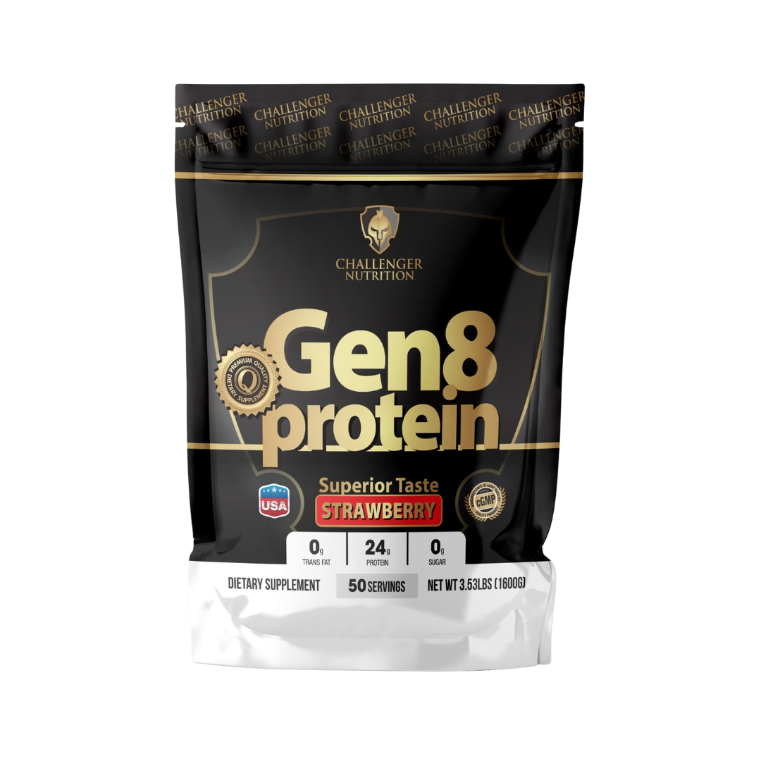 بروتين جين 8 بنكهة الفراولة 1600 جرام