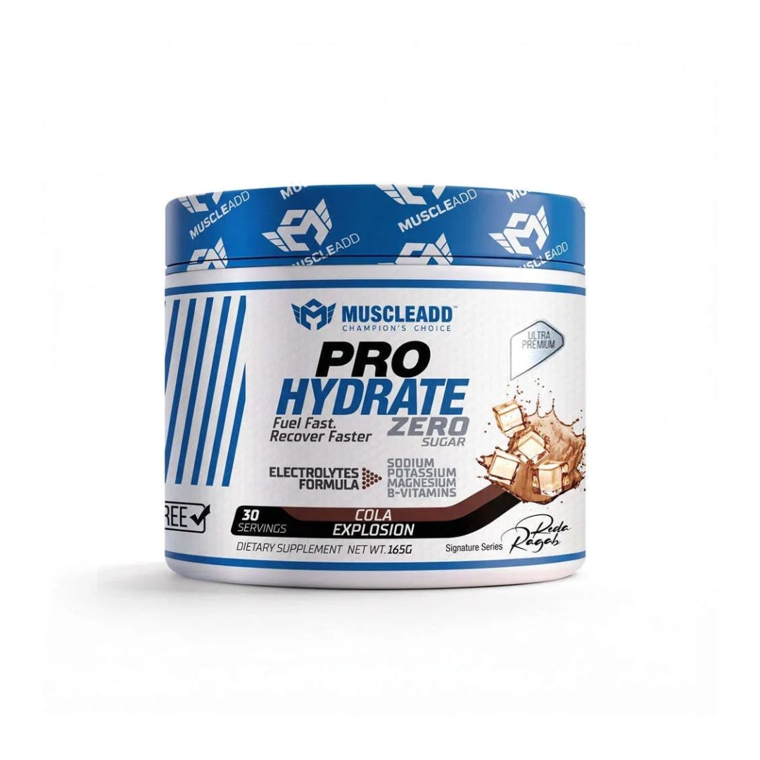 MuProHydrate Electrolytes Zero Sugar - Cola Explosion - 165g - 30 Servings