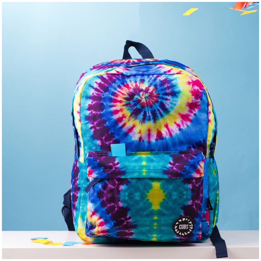 Turquoise Tie-Dye 2 Junior Student Backpack