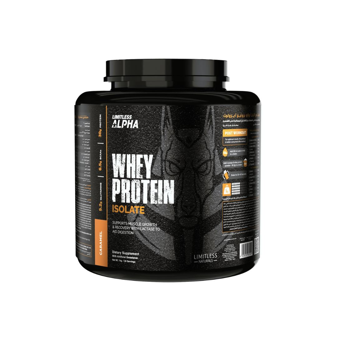 Whey Protein Isolate 30 Servings Caramel