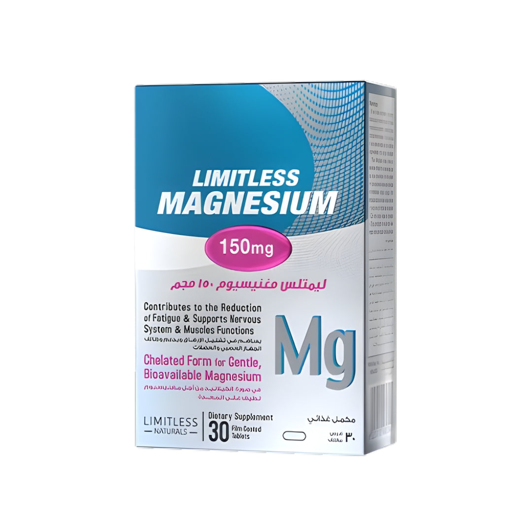 Limitless Magnesium 150 Mg 30 Tab