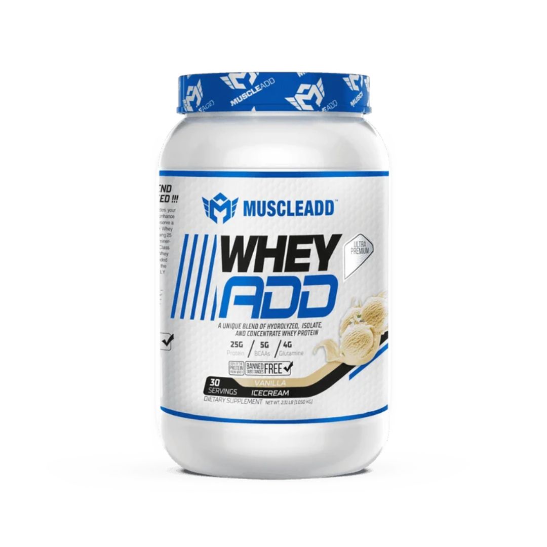 Vanilla Ice Cream Whey Add - 30Serv - 1050G