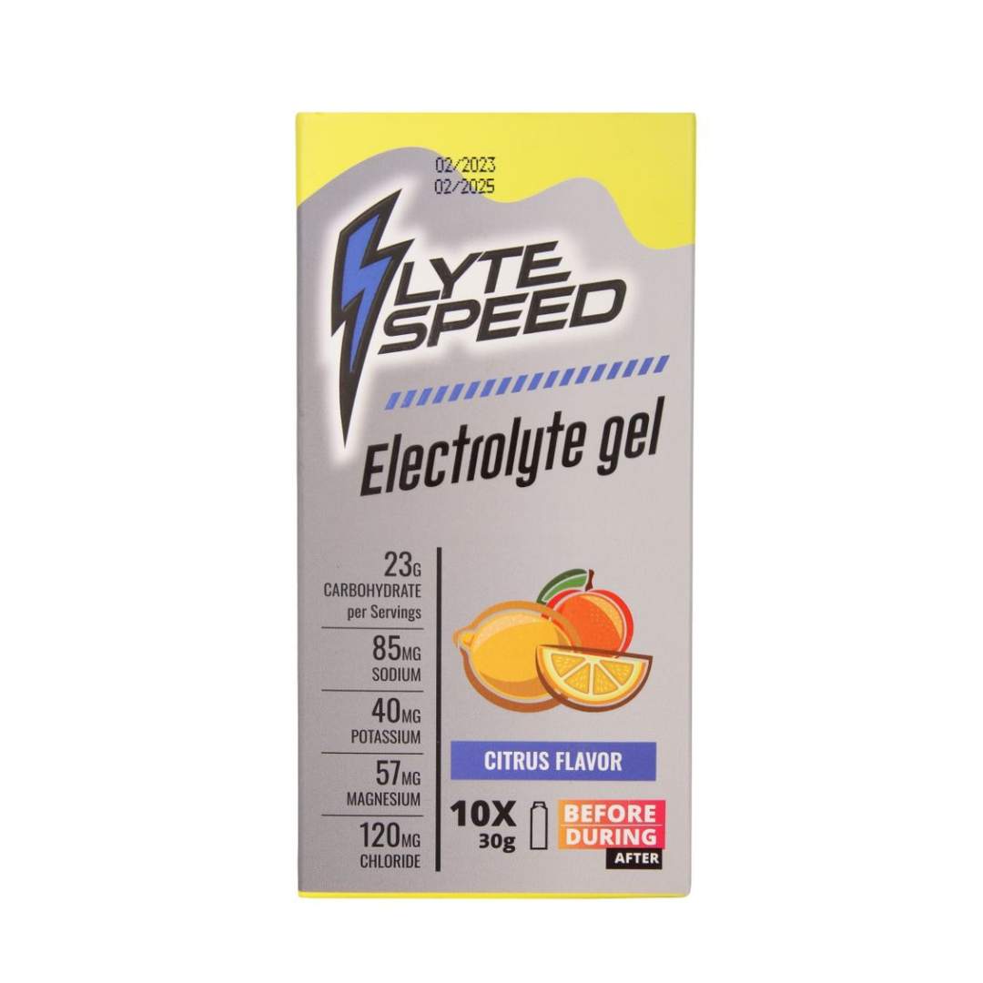 LyteSpeed Electrolyte Gel - Citrus