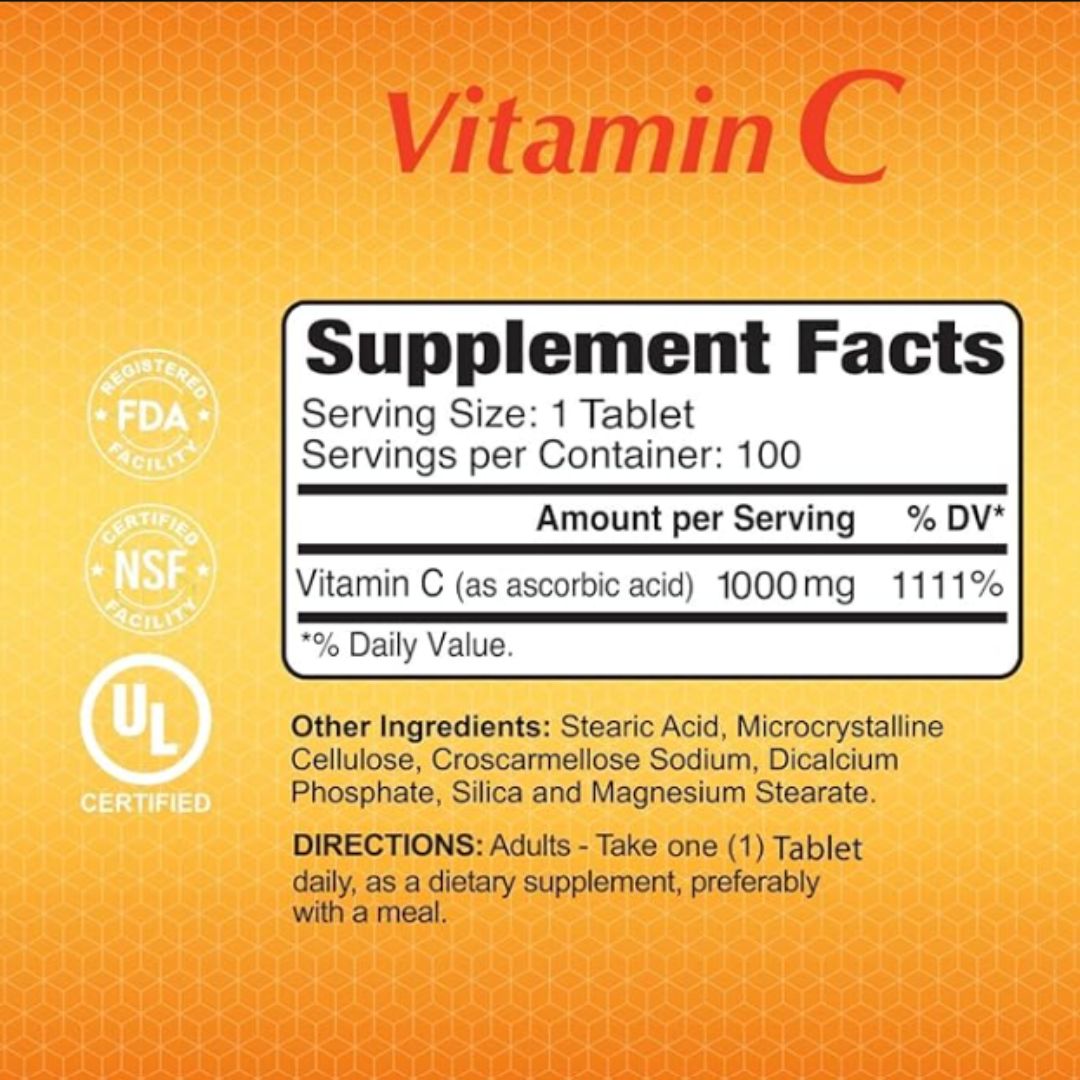 Alfa Vitamin C 1000 MG - 100 Tab