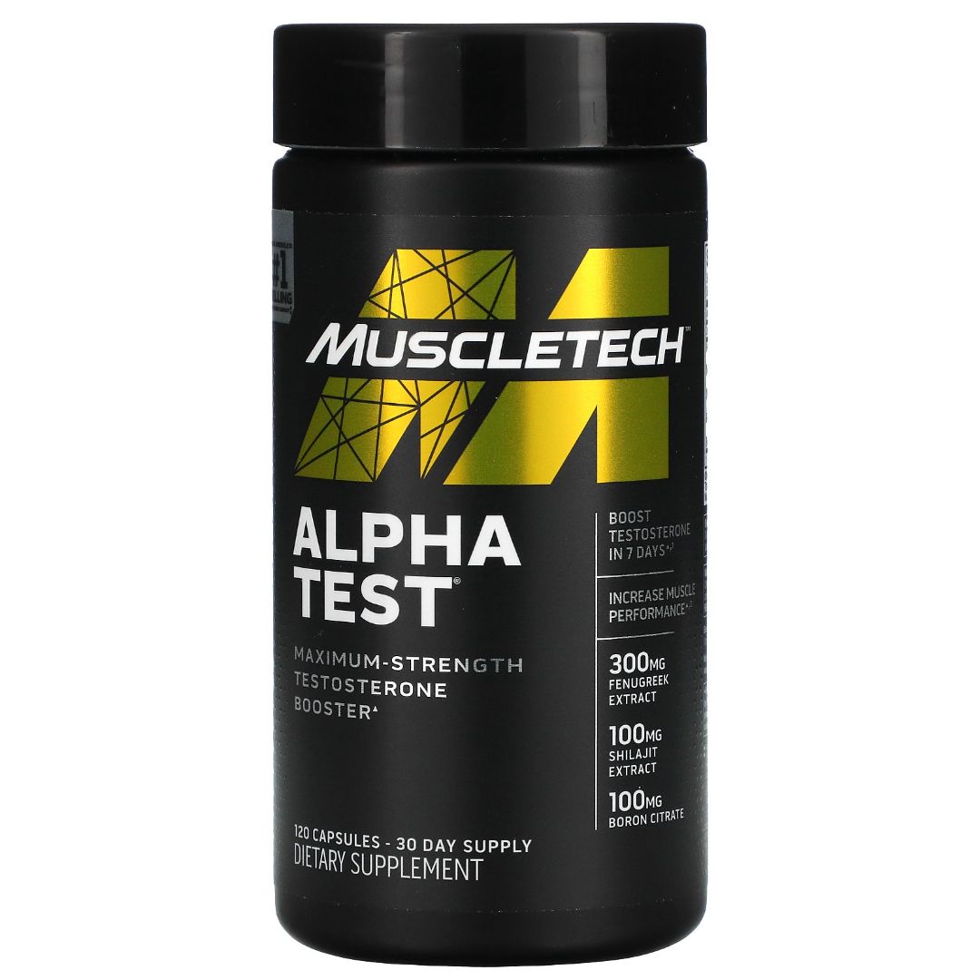 Alpha Test 60Serv-120Caps.