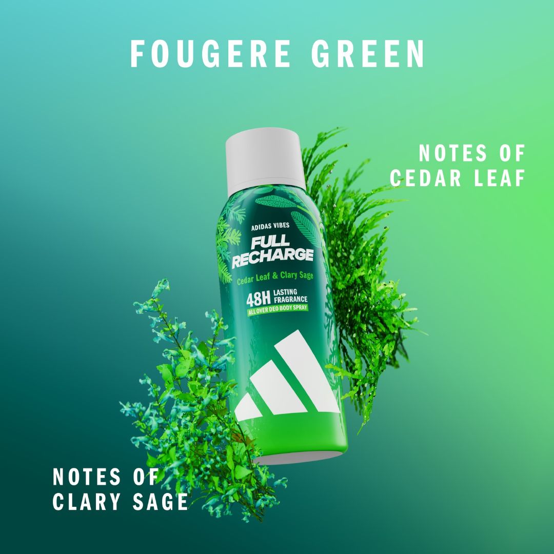Vibes Full Recharge Deodorant Spray - 150ml