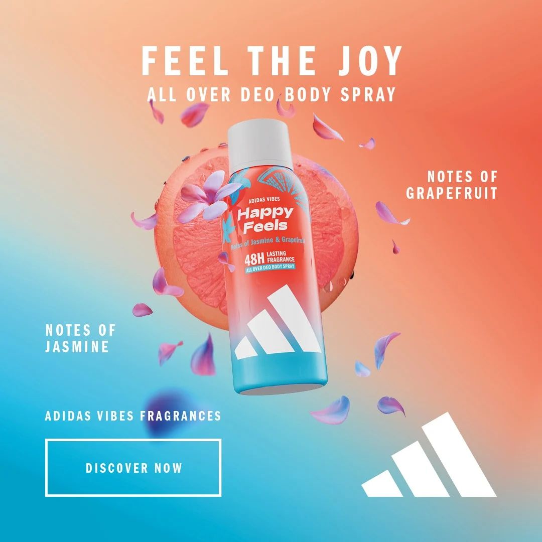 Vibes Happy Feels Deodorant Spray - 150ml