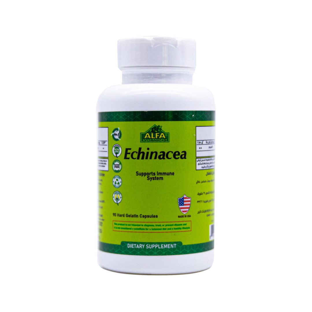 Alfa Vitamins Echinacea 30Serv 90 Capsules