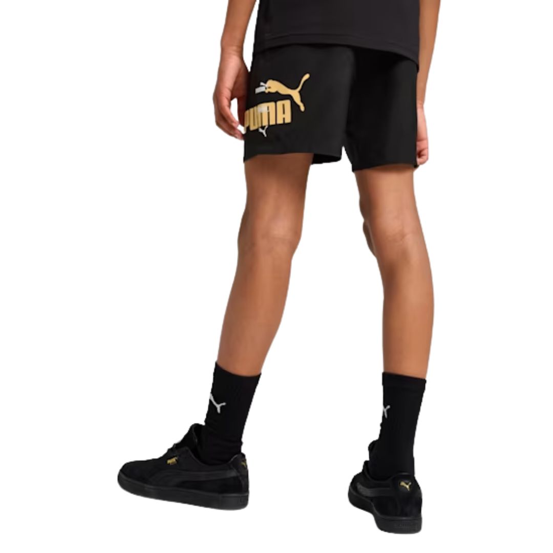 شورت منسوج صيفي إسينشالز لوجو لاب