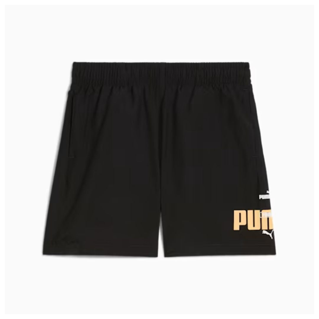 شورت منسوج صيفي إسينشالز لوجو لاب