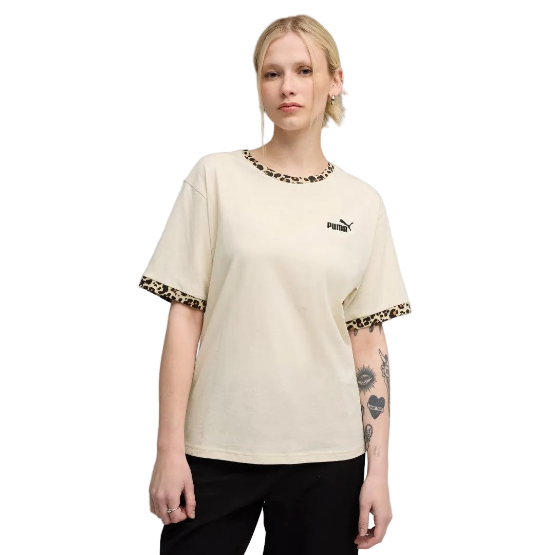 Essentials Graphic Animal Print Tee