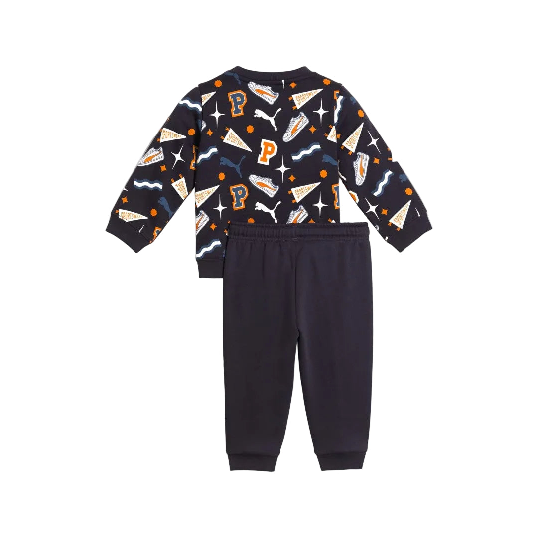 Minicats All-Over Print Crew Sweatsuit