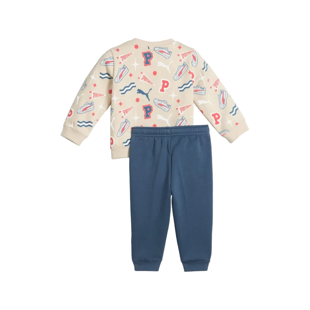 Minicats All-Over Print Crew Sweatsuit