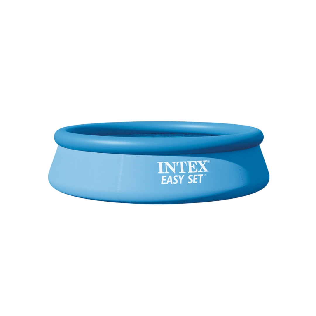 Blue Inflatable Intex Small Logo Intex Small inflatable pool Easy Set 3.05 x 0.76m - Blue