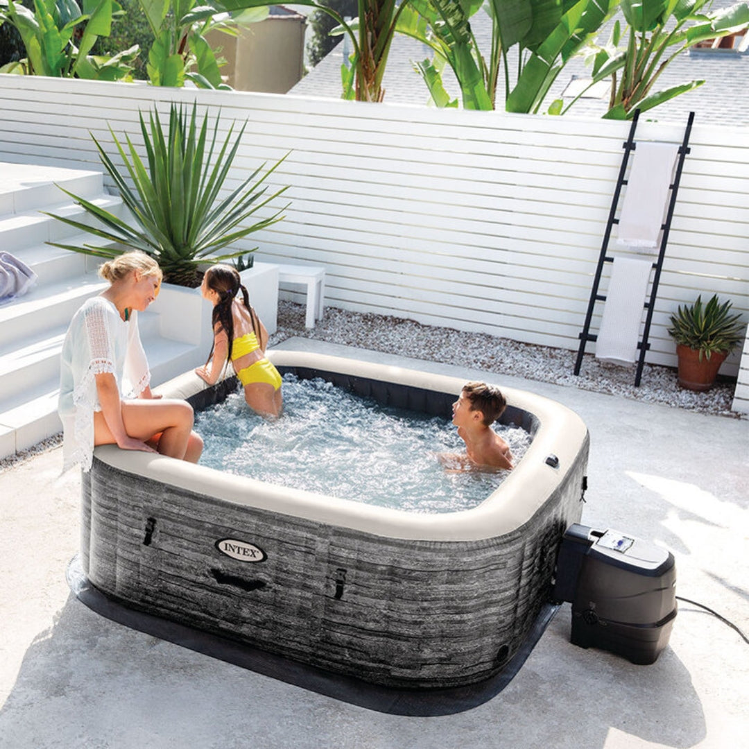 Greystone Deluxe Square Bubble Spa Set