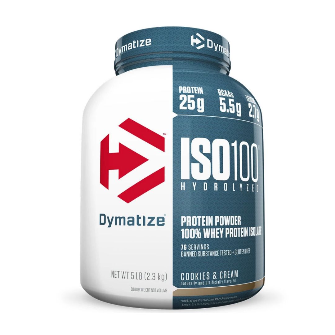 Dymatize ISO 100 5 LB  Cookies & Cream 2.3 KG