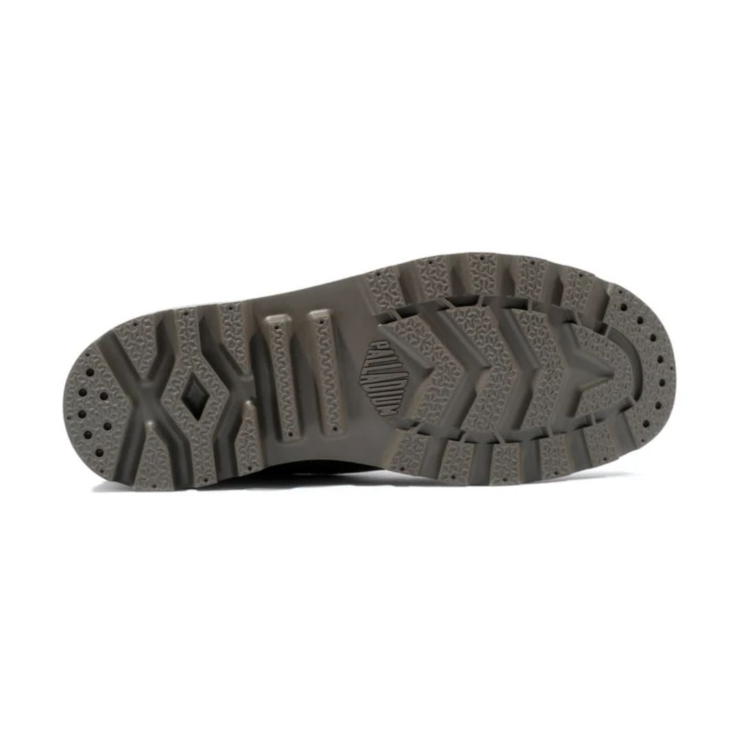 Military-Inspired Canvas Boot