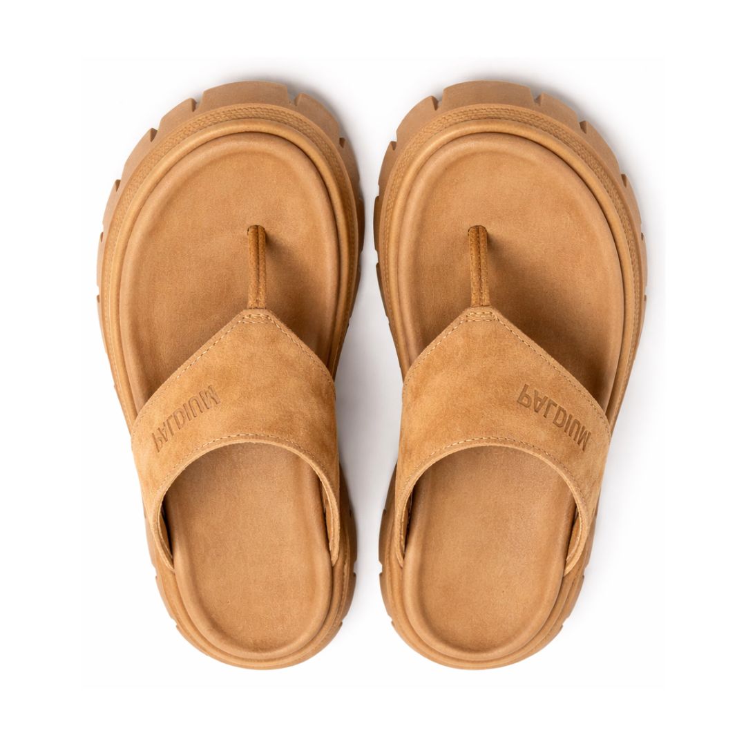 Dunelite Azur Suede Slides