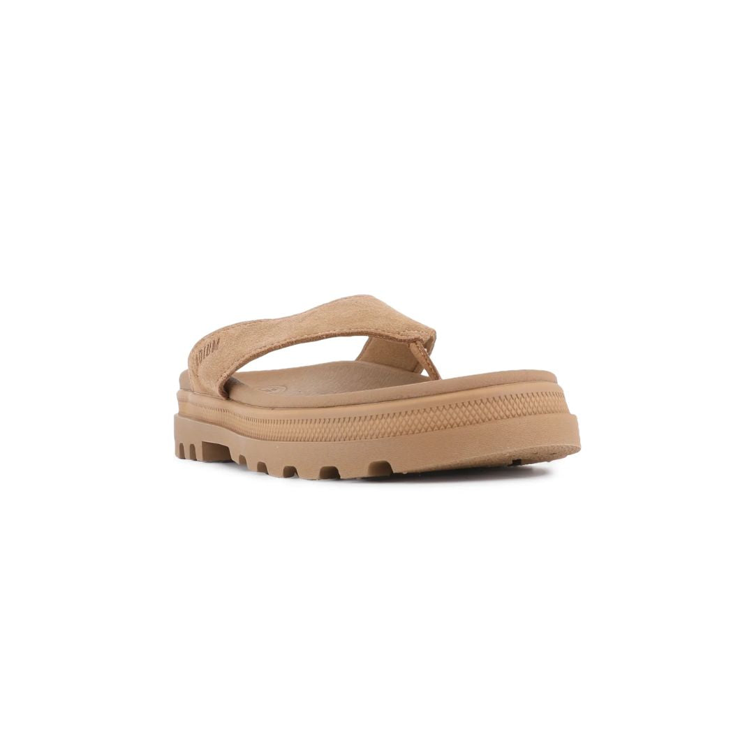 Dunelite Azur Suede Slides