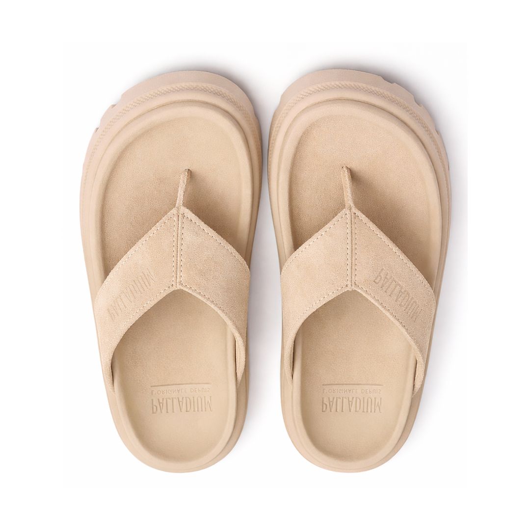 Dunelite Azur Suede Slides