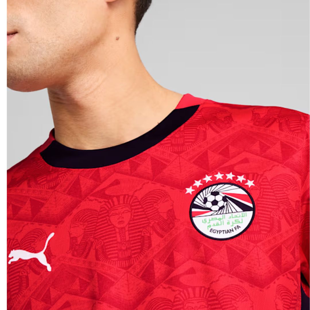 Puma Egypt 2025 Home Mens' Jersey Red