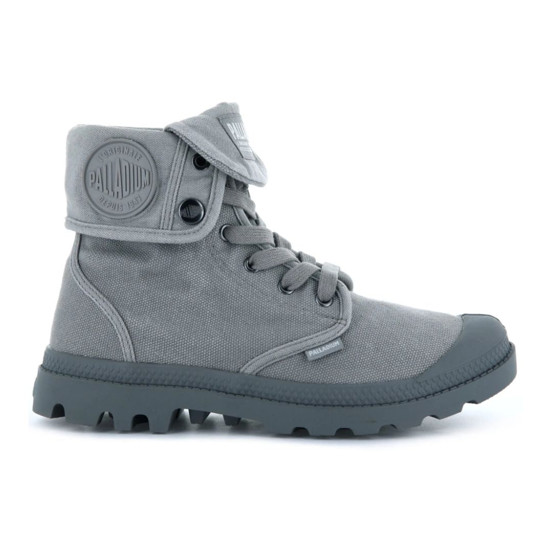 Fold-Over Canvas Boots