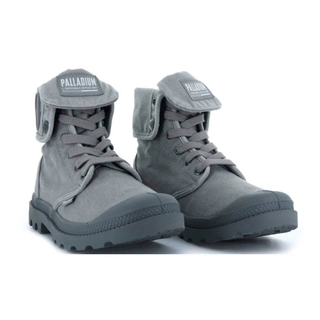 Fold-Over Canvas Boots