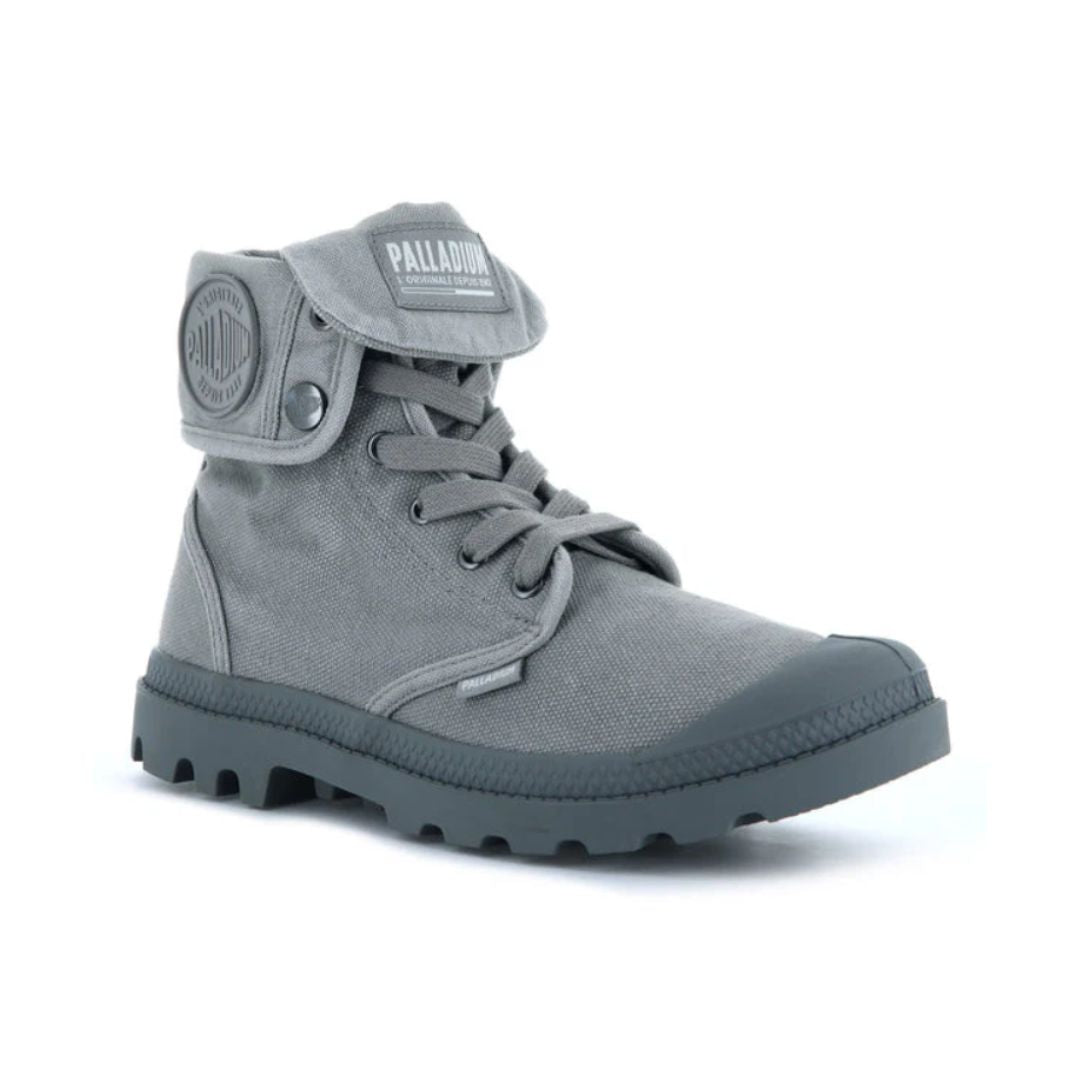 Fold-Over Canvas Boots