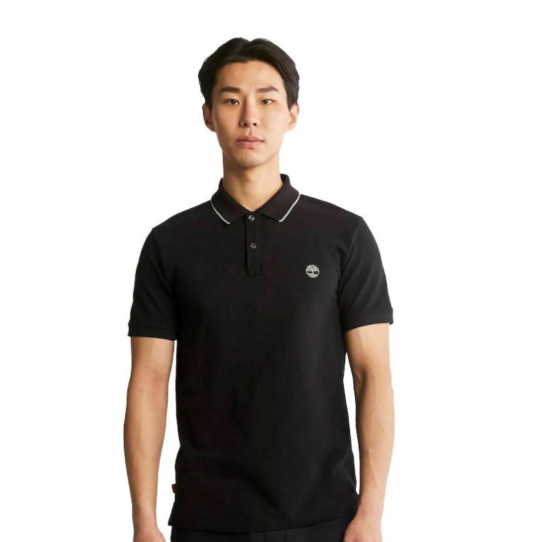 Millers River Collar Neck Print Polo (Sf) T-shirt