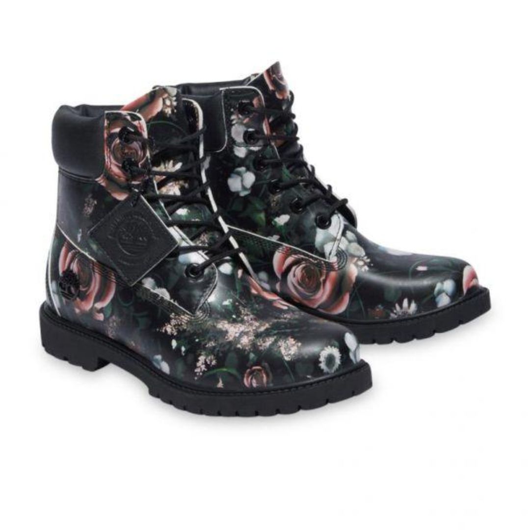 Timberland cheap floral shoes