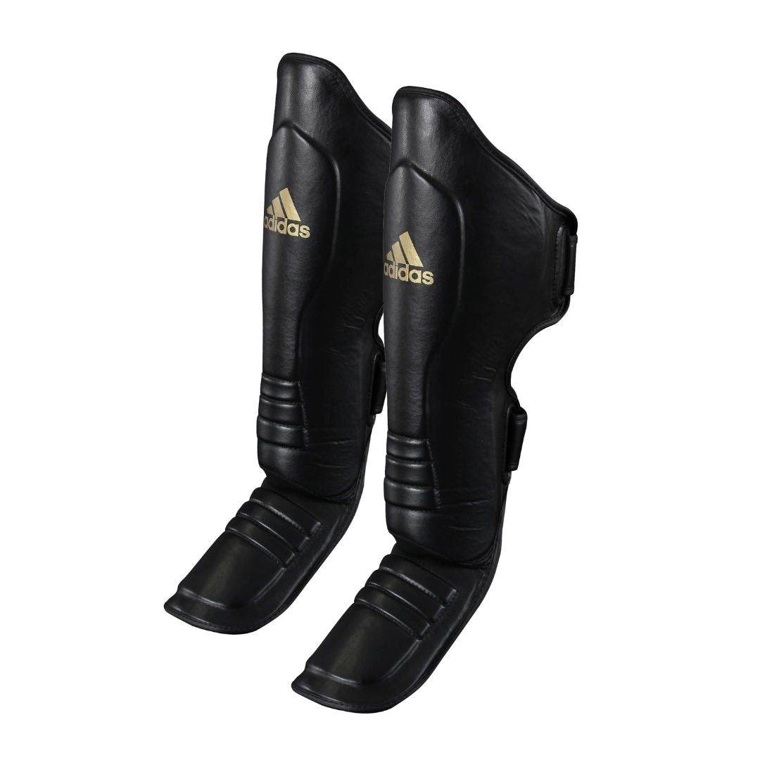 Adidas Unisex Super Pro Shin-N-Ship Guard Black ADISGSS011-XS-BG