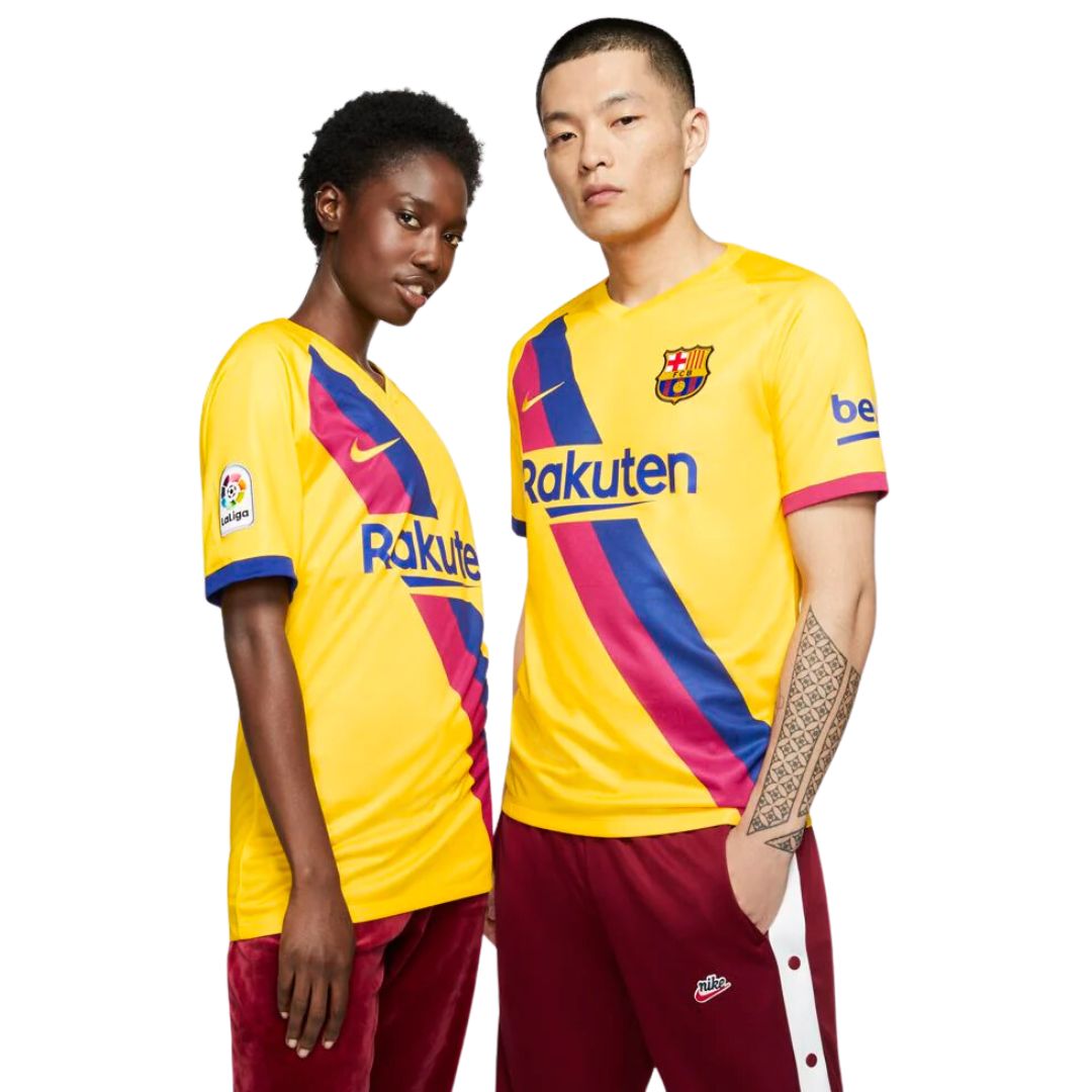 FC Barcelona 2019/20 Stadium Away Soccer T-shirts