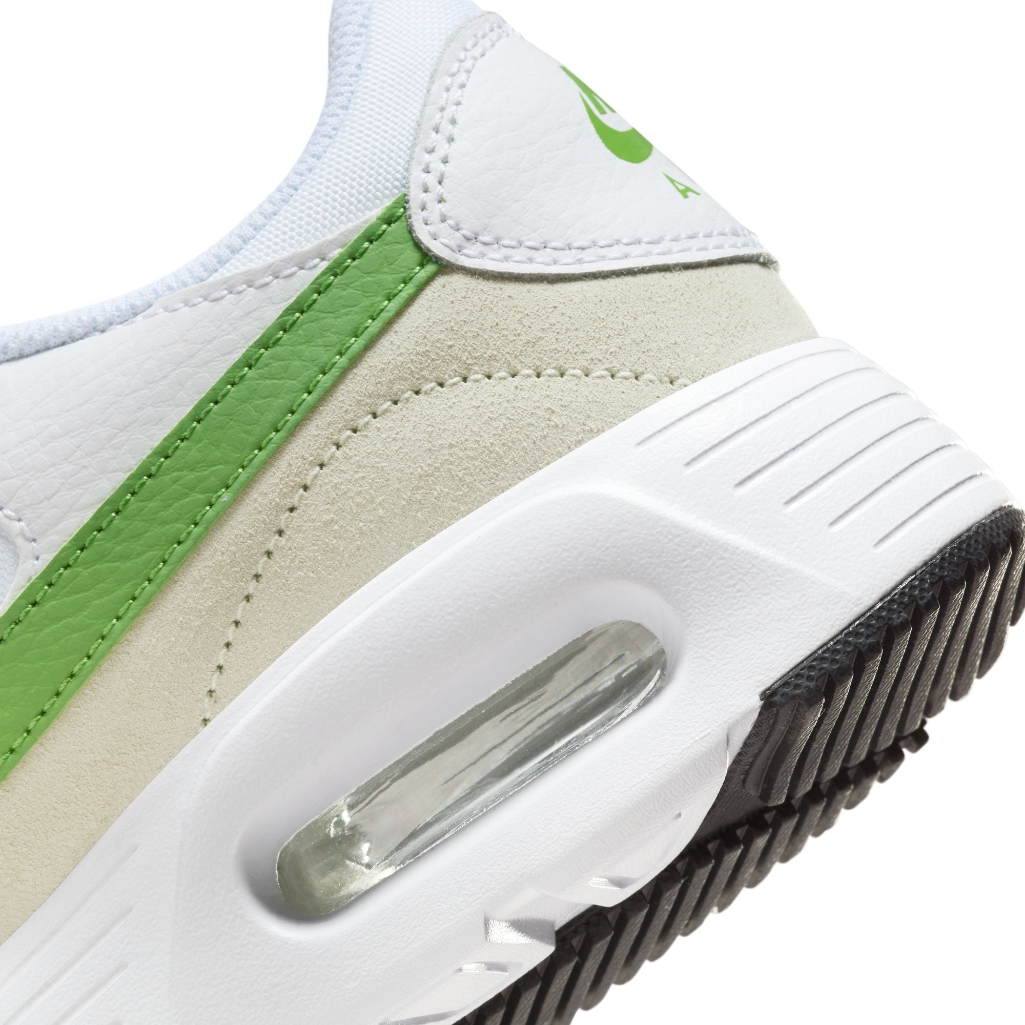 white & green air max sc trainers