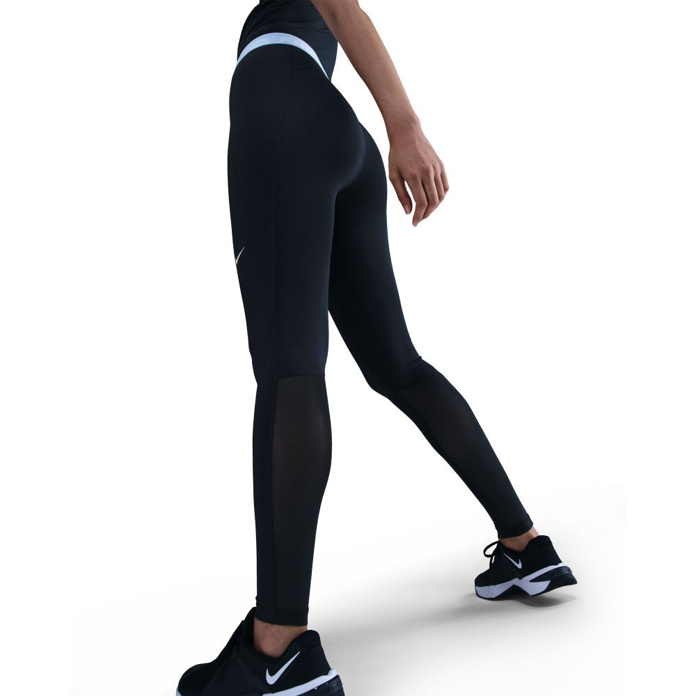 Pro Mid-Rise Mesh-Paneled Leggings