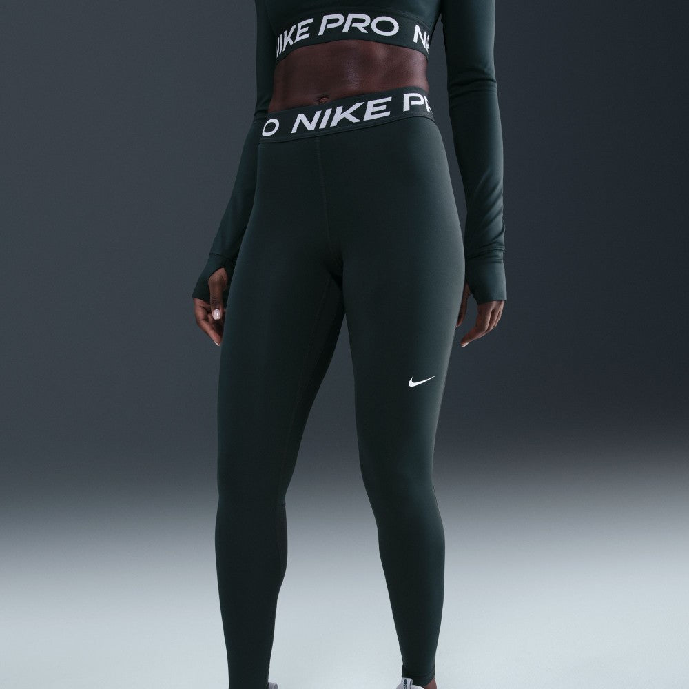 Pro Mid-Rise Mesh-Paneled Leggings