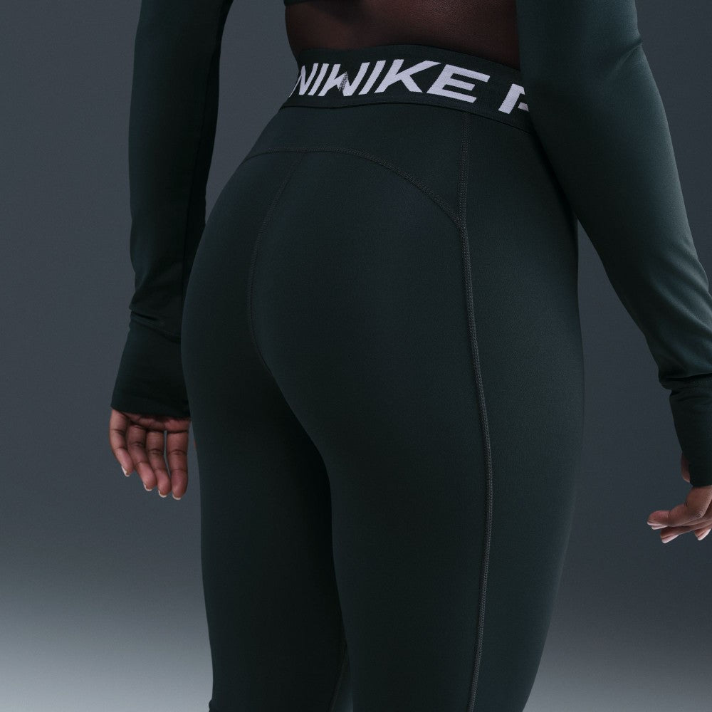 Pro Mid-Rise Mesh-Paneled Leggings