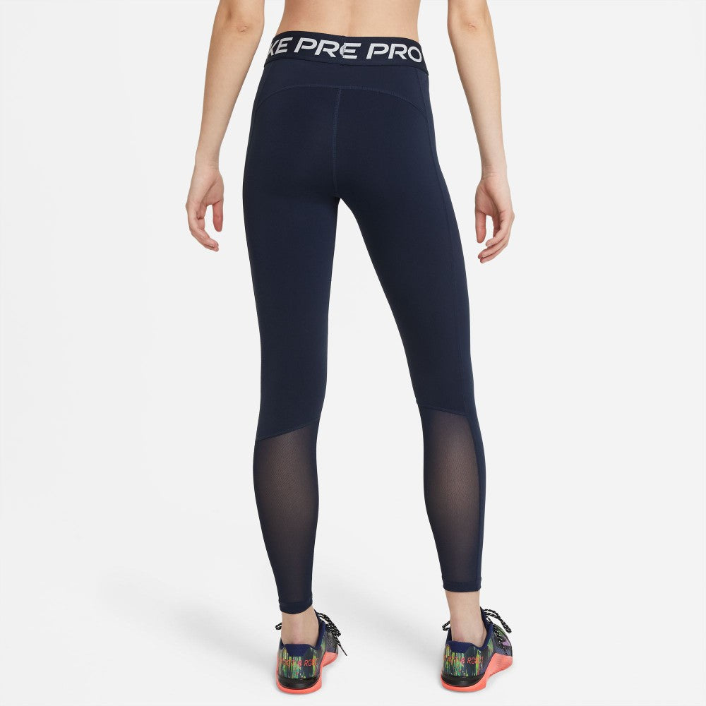 Pro Mid-Rise Mesh-Panelled Leggings