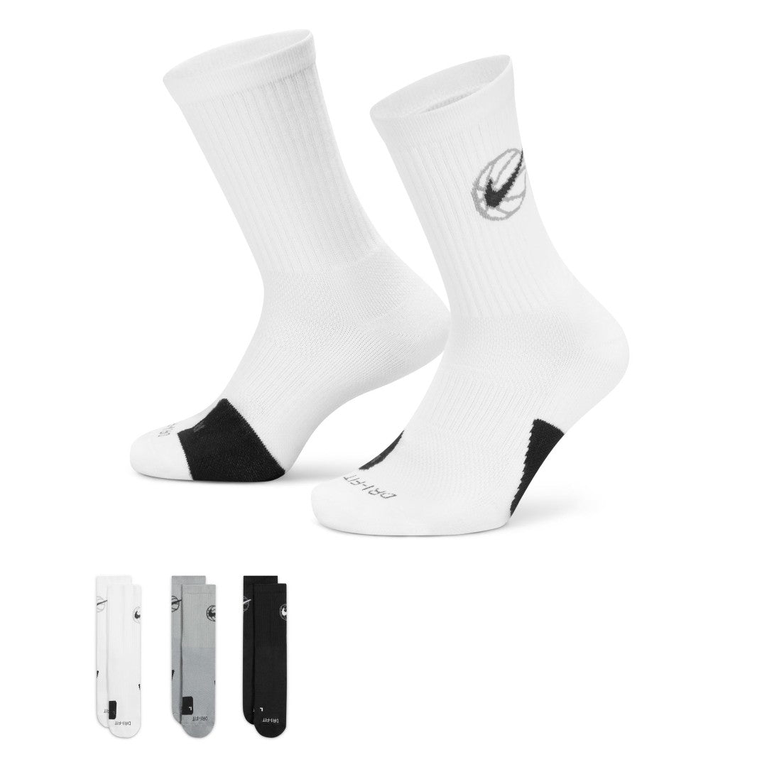 Everyday Crew Basketball Socks (3 Pairs)