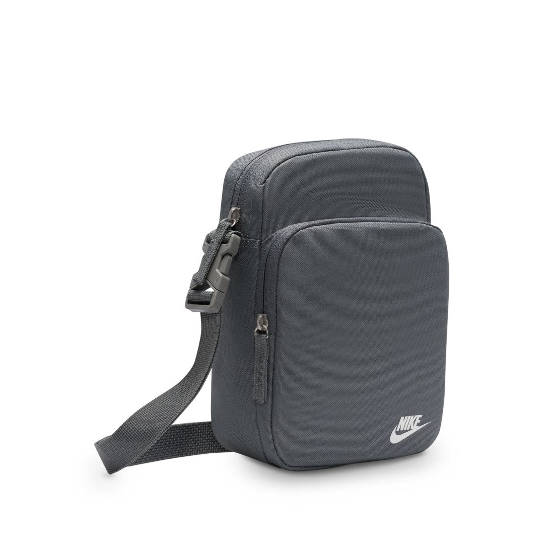 【NIKE】★Nike Heritage Crossbody Bag (4L)★DB0456-084★ NIKE Unisex Heritage Small Bags Running Gray Cross Casual