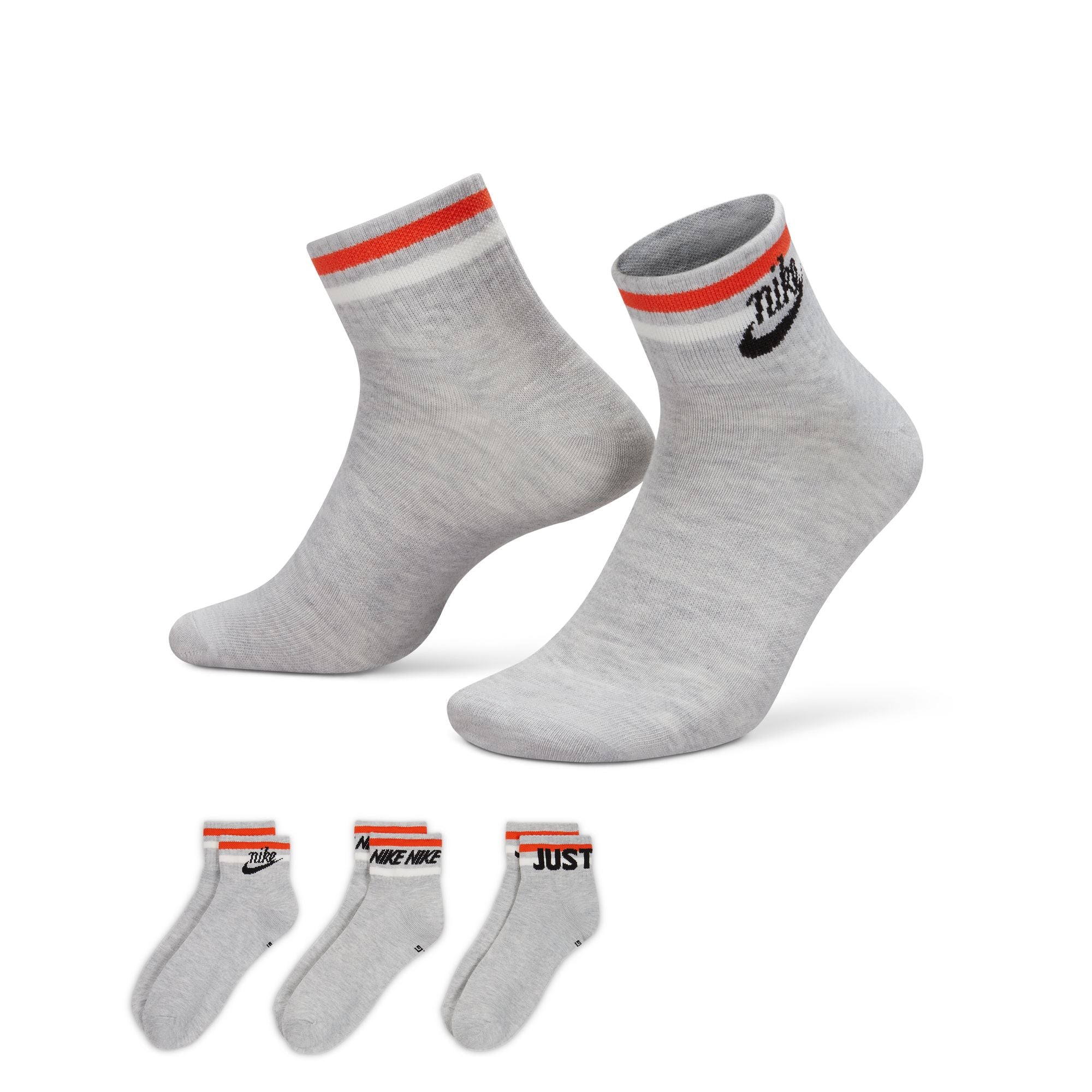 Everyday Essential Ankle Socks (3 Pairs)