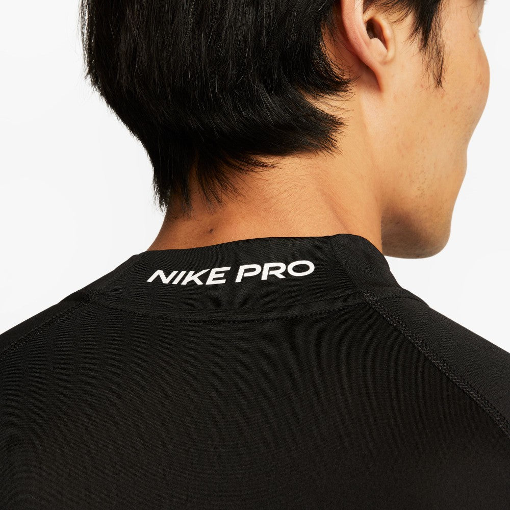 Pro Dri-FIT Fitness Mock-Neck Long-Sleeve T-shirt