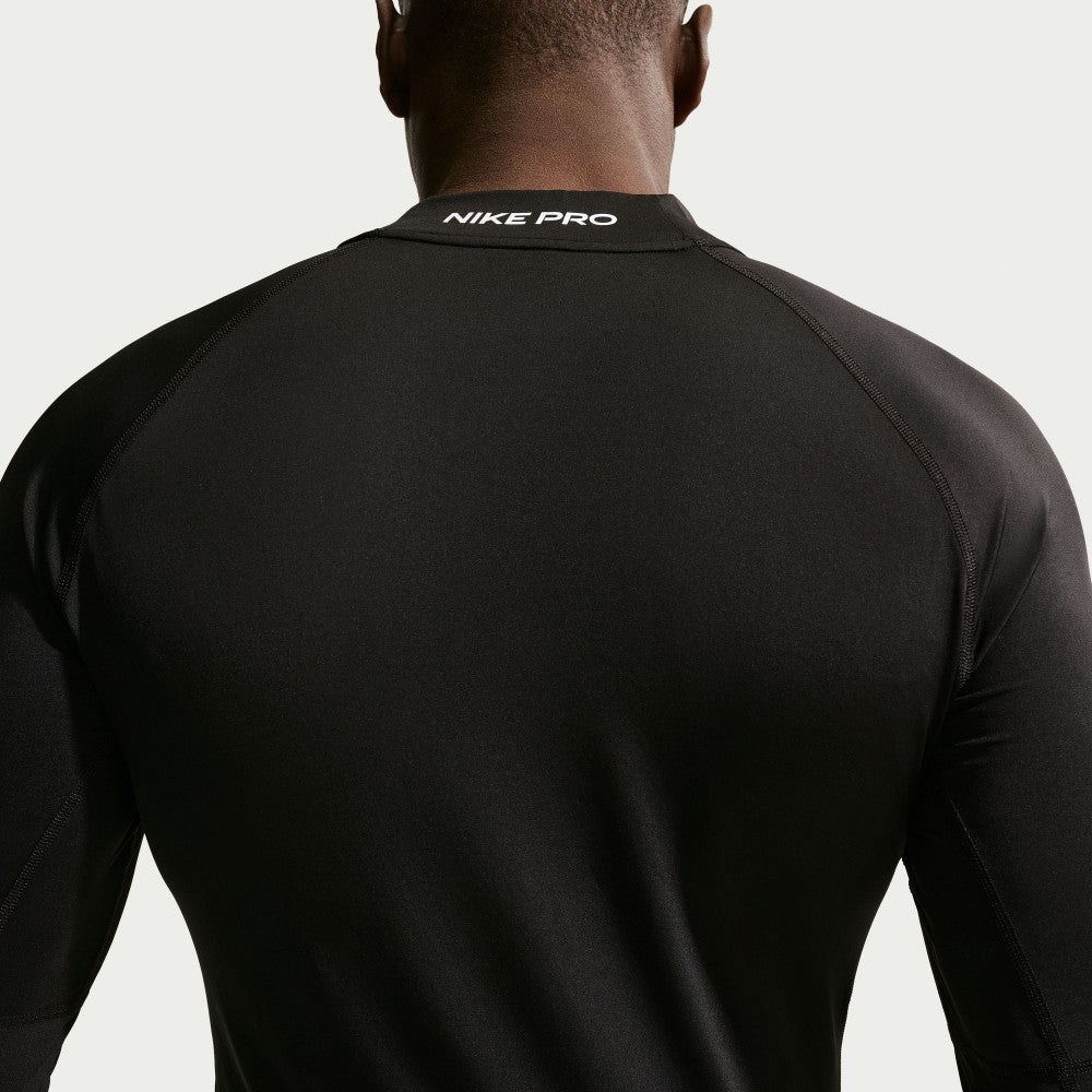 Pro Dri-FIT Fitness Mock-Neck Long-Sleeve T-shirt