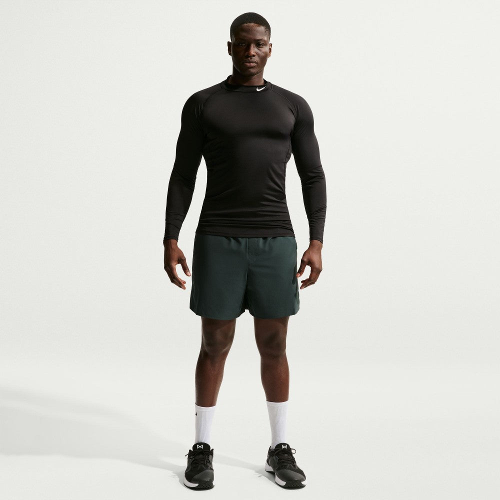Pro Dri-FIT Fitness Mock-Neck Long-Sleeve T-shirt