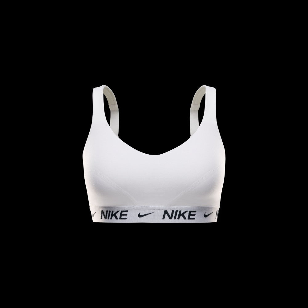 nike indy white sports bra